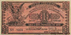 1 Libra PERU  1921 PS.606b UNC-