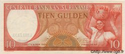 10 Gulden SURINAM  1963 P.121 ST