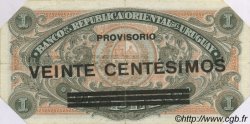20 Centesimos URUGUAY  1918 P.014 TTB
