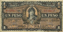 1 Peso URUGUAY  1934 P.021 VF