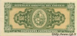 50 Centesimos URUGUAY  1939 P.034 AU