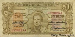 1 Peso URUGUAY  1939 P.035b TTB
