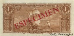 1 Peso Spécimen URUGUAY  1939 P.035s SUP+