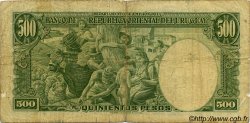 500 Pesos URUGUAY  1939 P.040c VG