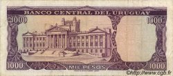 1000 Pesos URUGUAY  1967 P.049a q.BB