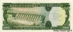 0,5 Nuevo Pesos sur 500 Pesos URUGUAY  1975 P.054 VZ