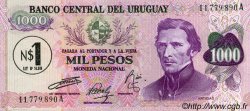 1 Nuevo Pesos sur 1000 Pesos URUGUAY  1975 P.056 FDC