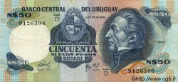 50 Nuevos Pesos URUGUAY  1981 P.061c XF