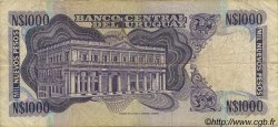 1000 Nuevos Pesos URUGUAY  1992 P.064Ab RC