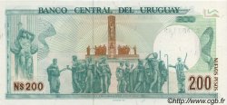 200 Nuevos Pesos URUGUAY  1986 P.066a NEUF