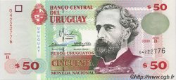 50 Pesos Uruguayos URUGUAY  2000 P.075b FDC