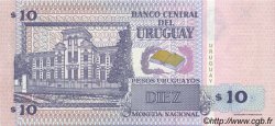 10 Pesos Uruguayos URUGUAY  1998 P.081a UNC