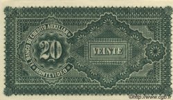 20 Pesos Non émis URUGUAY  1887 PS.164r FDC
