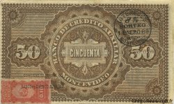 50 Pesos URUGUAY  1888 PS.165a EBC