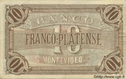 10 Pesos URUGUAY  1871 PS.171a fVZ