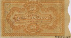 10 Pesos URUGUAY  1871 PS.172a XF