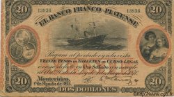 20 Pesos URUGUAY  1871 PS.173a TTB