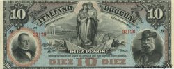 10 Pesos Non émis URUGUAY  1887 PS.212r SPL
