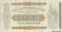50 Pesos Non émis URUGUAY  1872 PS.238r AU