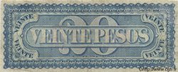 20 Pesos - 2 Doblones URUGUAY  1867 PS.386 F
