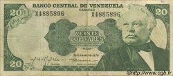 20 Bolivares VENEZUELA  1979 P.053c F