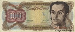 100 Bolivares VENEZUELA  1972 P.055a TTB