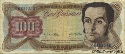 100 Bolivares VENEZUELA  1976 P.055d F+