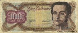 100 Bolivares VENEZUELA  1981 P.055g BC