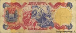 100 Bolivares VENEZUELA  1980 P.059a fSS