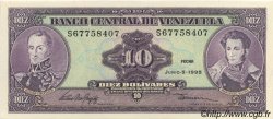 10 Bolivares VENEZUELA  1995 P.061d AU