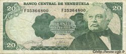 20 Bolivares VENEZUELA  1989 P.063b VF