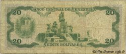 20 Bolivares VENEZUELA  1990 P.063c q.MB