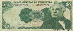 20 Bolivares VENEZUELA  1992 P.063d TB