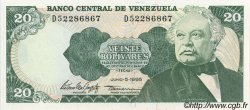 20 Bolivares VENEZUELA  1995 P.063e UNC