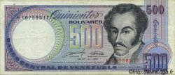 500 Bolivares VENEZUELA  1990 P.067d q.SPL