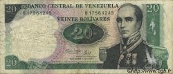 20 Bolivares Commémoratif VENEZUELA  1987 P.071 MB