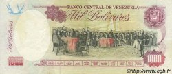 1000 Bolivares VENEZUELA  1998 P.076d VF+