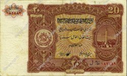 20 Afghanis AFGHANISTAN  1936 P.018A TTB