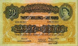 20 Shillings / 1 Pound AFRIQUE DE L