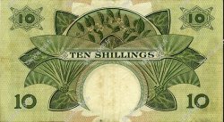 10 Shillings BRITISCH-OSTAFRIKA  1958 P.38 SS