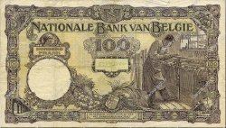 100 Francs  BELGIQUE  1926 P.095 TTB