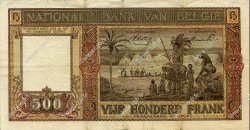 500 Francs BELGIQUE  1945 P.127 TTB+