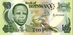 10 Pula BOTSWANA (REPUBLIC OF)  1999 P.20b UNC