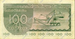100 Francs DEMOKRATISCHE REPUBLIK KONGO  1963 P.001a VZ