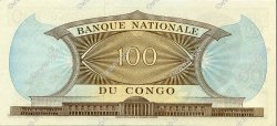 100 Francs CONGO, DEMOCRATIC REPUBLIC  1962 P.006a XF - AU
