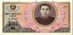 100 Won NORTH KOREA  1978 P.22a UNC