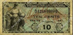 10 Cents ESTADOS UNIDOS DE AMÉRICA  1951 P.M023 BC