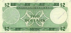 2 Dollars FIDJI  1968 P.060a SUP+