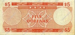 5 Dollars FIJI  1974 P.073a VF