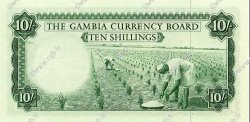 10 Shillings GAMBIE  1965 P.01a NEUF